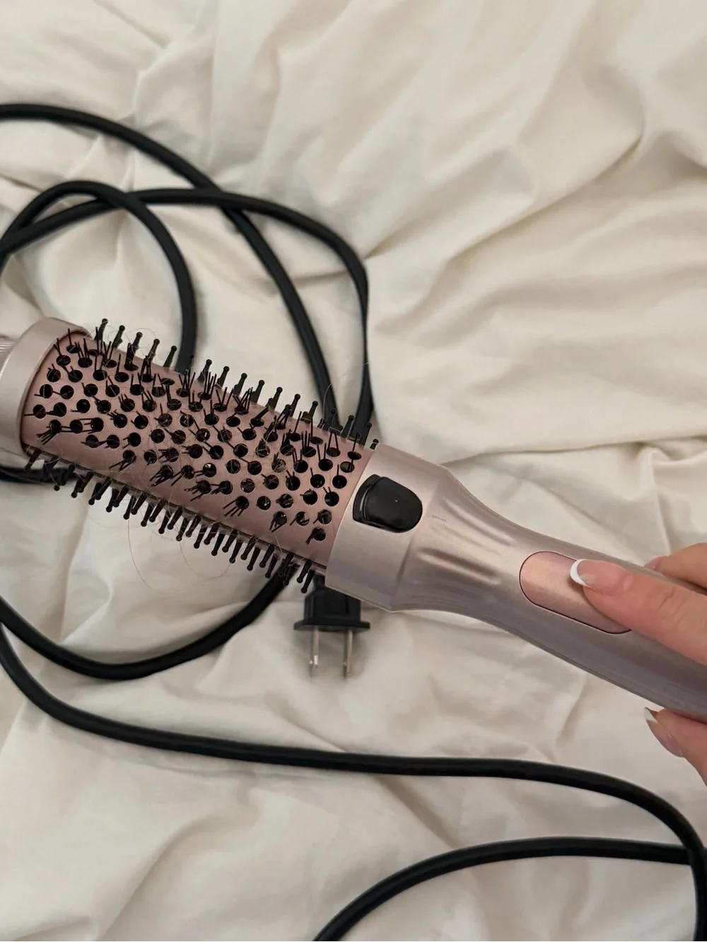 Rose Gold ConAir Hot Air Styling Brush for Women